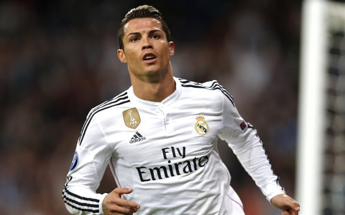 Cristiano Ronaldo, 4k, match, football stars, cr7, footballer, Real Madrid
