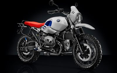 BMW R NineT Urbano GS, 2018, 4k, motocicletas nuevas, sportbike, BMW