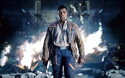 Finn, 2017 elokuva, Star Wars Viimeinen Jedi, toiminta, John Boyega, Star Wars
