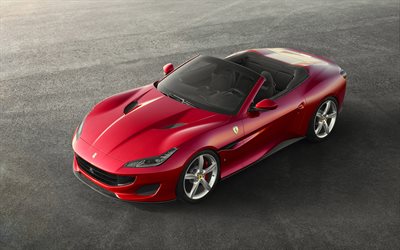 4k, Ferrari Portofino, 2018 cars, italian cars, supercars, Ferrari