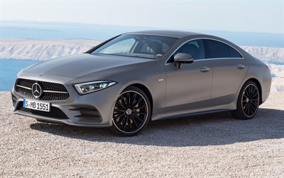 Mercedes-Benz CLS450, 4k, luxury cars, 2019 cars, new CLS, Mercedes