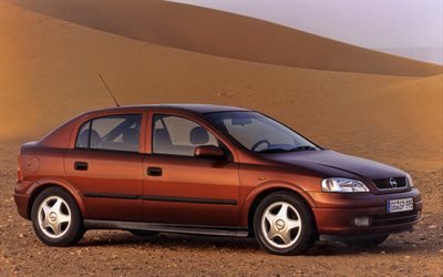Opel Astra, offroad, 2004 autot, Opel Astra G, saksan autoja, 2004 Opel Astra, Opel