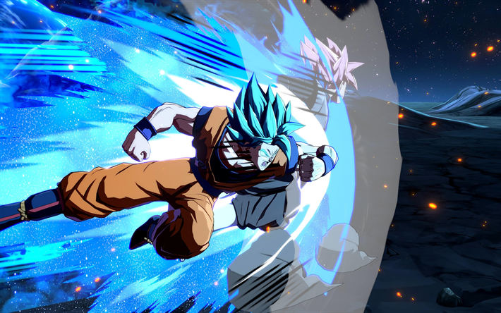 4k, Ekolo, flyg, konst, DBS, Dragon Ball Super, manga, Dragon Ball