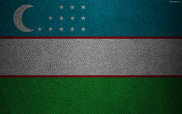 ダウンロード画像 旗のウズベキスタン 4k 革の質感 ウズベキスタンのフラグ アジア 世界の国旗 ウズベキスタン フリー のピクチャを無料デスクトップの壁紙
