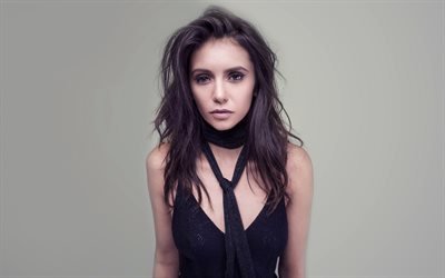 4k, Nina Dobrev, 2018, Hollywood, l&#39;actrice canadienne, beaut&#233;