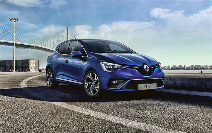 4k, Renault Clio, street, 2019 cars, new clio, french cars, 2019 Renault Clio, Renault