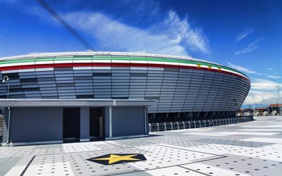 Juventus Stadium, panorama, Allianz Stadium, football stadium, soccer, Juventus arena, Italy, Juventus new stadium, italian stadiums