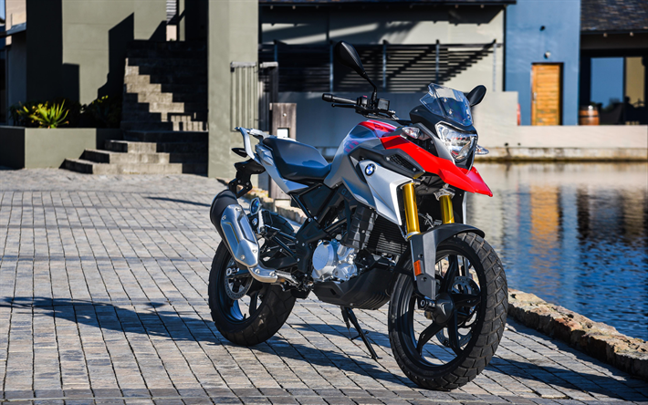 4k, BMW G310GS, street, superbikes, 2018 bikes, new G310GS, BMW