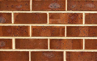 marrom abstrato brickwall, 4k, texturas vetoriais, tijolos marrons de fundo, tijolos texturas, texturas abstratas, parede de tijolos, laranja brickwall, tijolos de fundo, tijolos, tijolos marrons