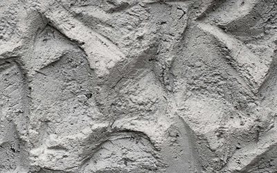harmaa betoni rakenne, harmaa sein&#228; rakenne, konkreettisia tausta, harmaa sementti rakenne, kuivatut sementti