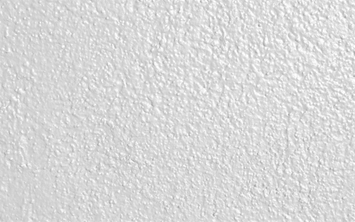 valkoinen maalattu sein&#228;, 4k, makro, valkoinen sein&#228;, valkoinen kivi textute, sein&#228;&#228;n