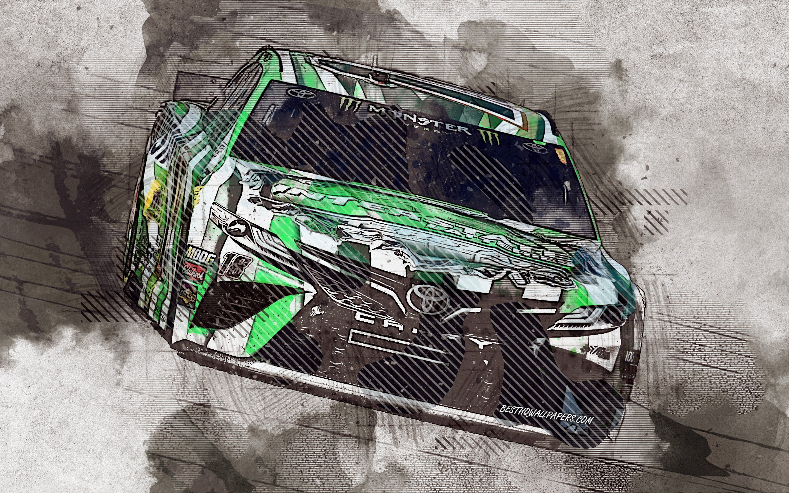 Kyle Busch Wallpaper  Download to your mobile from PHONEKY