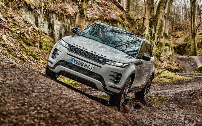 Range Rover Evoque, 4k, offroad, 2019 cars, tuning, Land Rover, 2019 Range Rover Evoque, L551, Range Rover