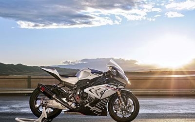 4k, BMW HP4 Carrera de 2017, bicicletas, alem&#225;n de motocicletas, motos deportivas, BMW