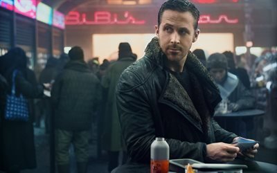 Blade Runner 2049, Ryan Gosling, Funcionario K, Pel&#237;culas de 2017, las nuevas pel&#237;culas