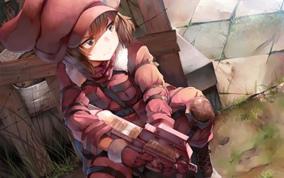 Karen Kohiruimaki, LLENN, weapon, manga, Kohiruimaki Karen, Sword Art Online