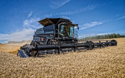 Massey Ferguson IDEAL 9, combine harvester, harvesting concepts, Harvesting Wheat, Massey Ferguson