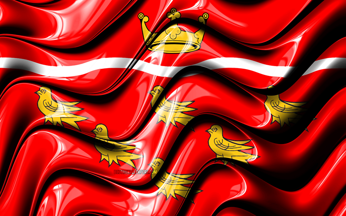 East Sussex flag, 4k, Counties of England, administrative districts, Flag of East Sussex, 3D art, East Sussex, english counties, East Sussex 3D flag, England, United Kingdom, Europe