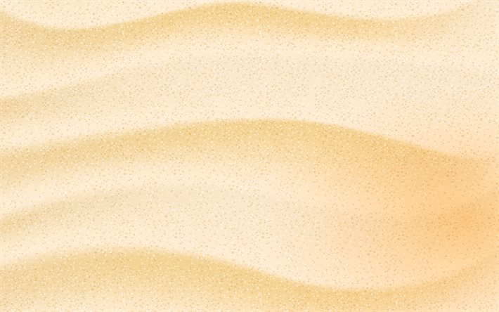 4k, sandtecknad textur, sandtecknad bakgrund, ytstruktur, sandstruktur, sommarbakgrund, sandbakgrund, tecknad ytstruktur