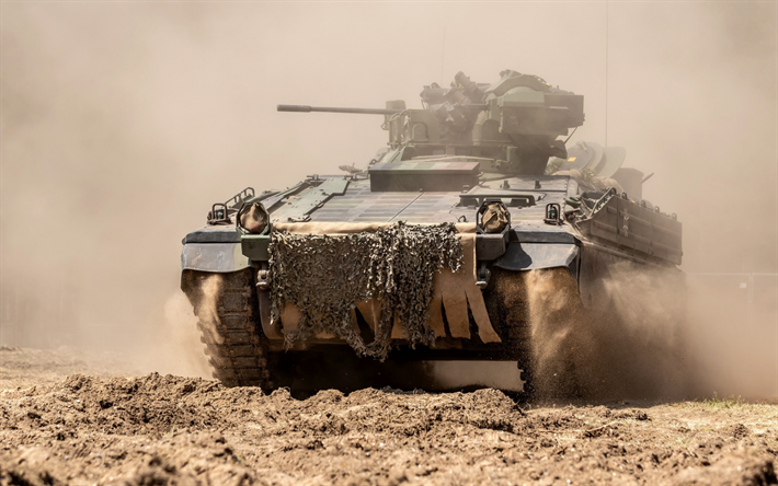 Marder, ドイツ歩兵戦闘車, 現代の装甲車両, 砂漠, ドイツ軍, ラインメタル社AG