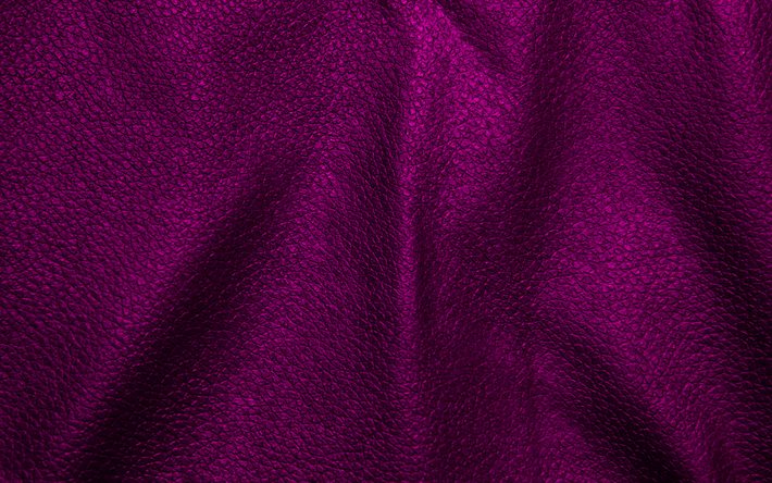 roxo de couro de fundo, 4k, ondulado texturas de couro, couro fundos, texturas de couro, roxo texturas de couro