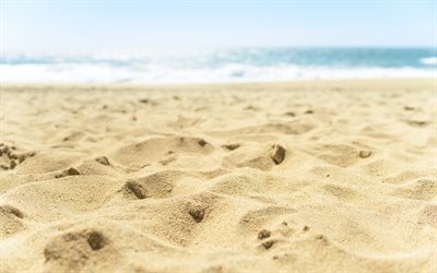 puhdasta hiekkaa, ranta, rannikolla, ocean, kes&#228;ll&#228;, merimaisema, kes&#228;loma