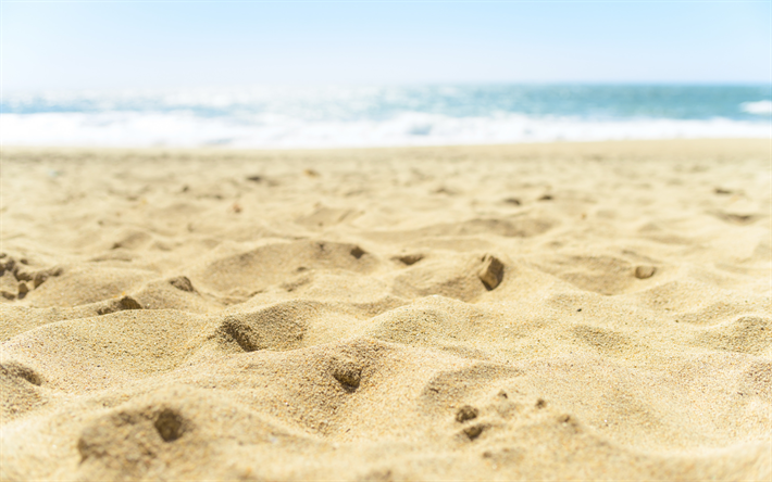clean sand, beach, coast, ocean, summer, seascape, summer vacation