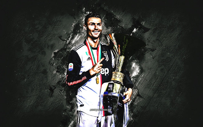 Hristiyan Ronaldo, Juventus, altın Bir kupa, Portekizli futbolcu, futbol yıldızı, Serie, İtalya, futbol, CR7, Ronaldo Serie