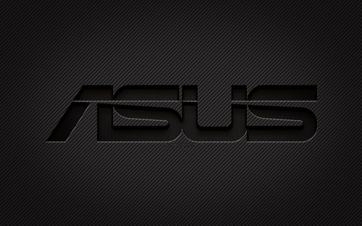 Download wallpapers Asus carbon logo, 4k, grunge art, carbon background,  creative, Asus black logo, Asus logo, Asus for desktop free. Pictures for  desktop free
