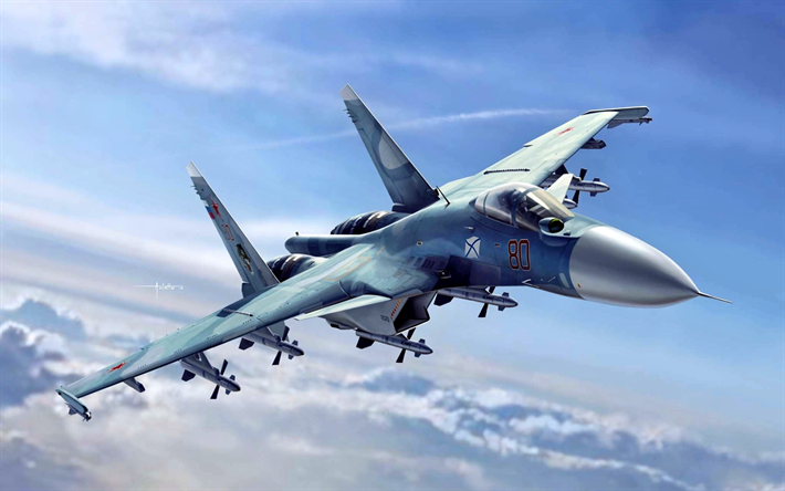 Sukhoi Su-33, Flanker-D, de chasse, avions de combat, Super Flanker, la Force A&#233;rienne russe Su-33