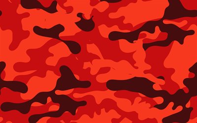 red camouflage texture, 4k, camouflage background, dark red camouflage background, camouflage texture