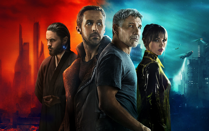 Blade Runner 2049, 2017, Jared Leto, Ryan Gosling, Ana de Armas, Harrison Ford, Thriller