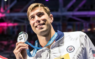 Matt Grevers, 4k, american swimmer, olympic champion, Matthew Grevers