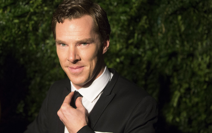 Benedict Cumberbatch, el actor Brit&#225;nico, retrato, actores famosos