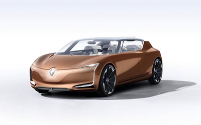 Renault Symbioz, 2017, 4k, new cars, futuristic design, car of the future, Renault