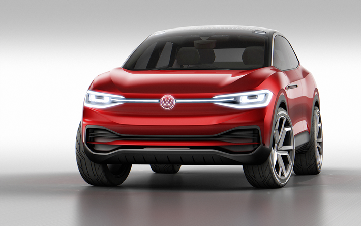 4k, Volkswagen-TUNNUS Crozz, 2018 autoja, jakosuotimet, saksan autoja, Volkswagen