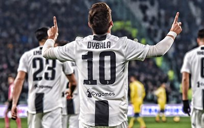 Paulo Dybala, Juventus, Arjantinli futbolcu, forvet, gol, Lig, futbol, Dybala