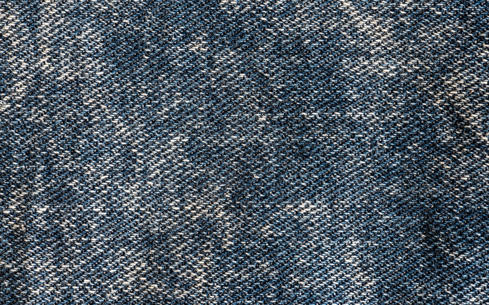 tela de mezclilla, close-up, de color azul del dril de algod&#243;n de fondo, el azul del dril de algod&#243;n textura, jeans de fondo, jeans, texturas, telas antecedentes, azul textura de jeans, pantalones de mezclilla, tela azul