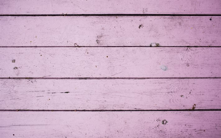 紫の木の板のテクスチャ, 木の板の背景, 水平板, ウッドテクスチャ, 紫の木の背景