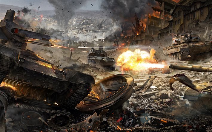 Armored Warfare, tanques, guerra, Jogos On-Line