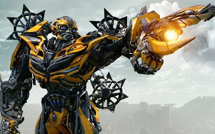 Transformers 5, Le Dernier Chevalier de la, en 2017, le bourdon, 4k, Autobot, Transformateurs