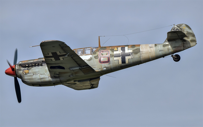 Messerschmitt Bf 109 G-2, arm&#233;e de l&#39;air, French fighter World war II, France