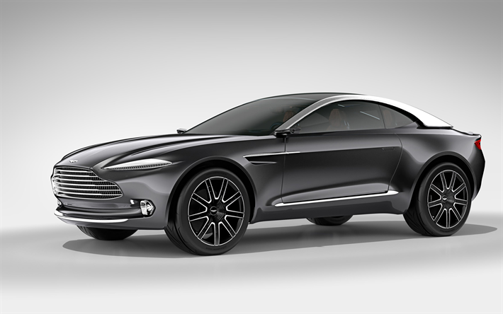 Aston Martin DBX, 2019, 4k, electric SUV, luxury car, British electric cars, Aston Martin