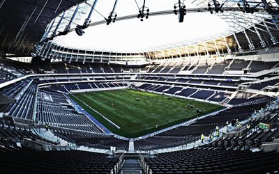 White Hart Lane, Tottenham Hotspur Stadium, English Football Stadium, New Stadium, London, England
