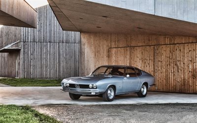 BMW V8 3000 Glas Fastback, tuning, Frua, 1967 arabalar, eski arabalar, 1967 BMW 3000 V8 Fastback, Alman otomobil, BMW