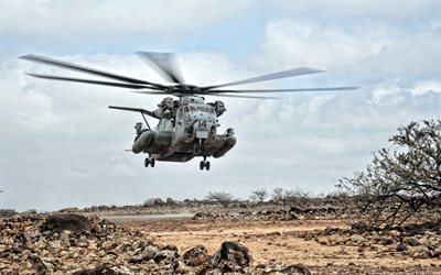 Sikorsky CH-53E Super Stallion, CH-53, military heavy helicopter, US military helicopter, US Army, USA, Sikorsky