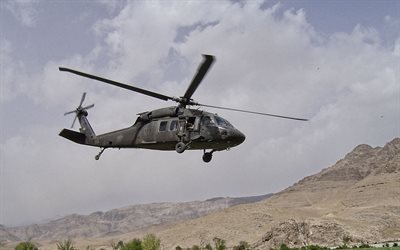 Sikorsky UH-60 Black Hawk, Ex&#233;rcito dos EUA, helic&#243;ptero militar americano, transporte de helic&#243;ptero