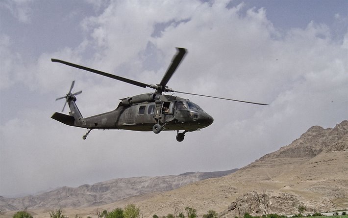 Sikorsky UH-60 Black Hawk, YHDYSVALTAIN Armeija, yhdysvaltain armeijan helikopteri, liikenne helikopteri