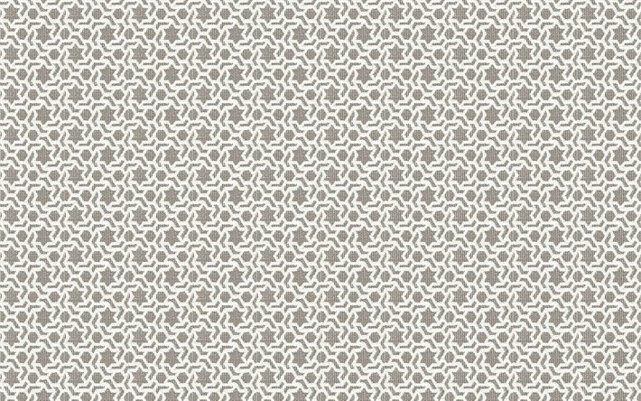 tissu motifs &#233;toiles, un tissu blanc en arri&#232;re-plan, les &#233;toiles, motifs, fond avec des &#233;toiles les &#233;toiles, motifs de tissus