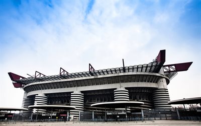 San Siro, De Giuseppe Meazza, football stadium, Milano, Italien